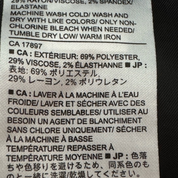 Banana Republic Trouser Ryan Fit in black in 2P - Picture 11 of 11